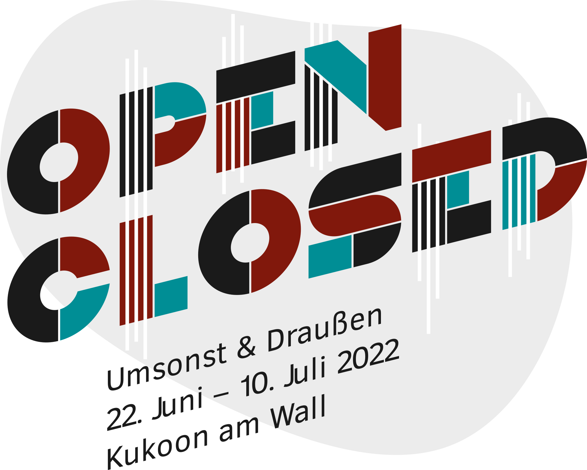 Open Closed – Umsonst und Draußen, 22. Juni bis 10. Juli 2022, Kukoon am Wall