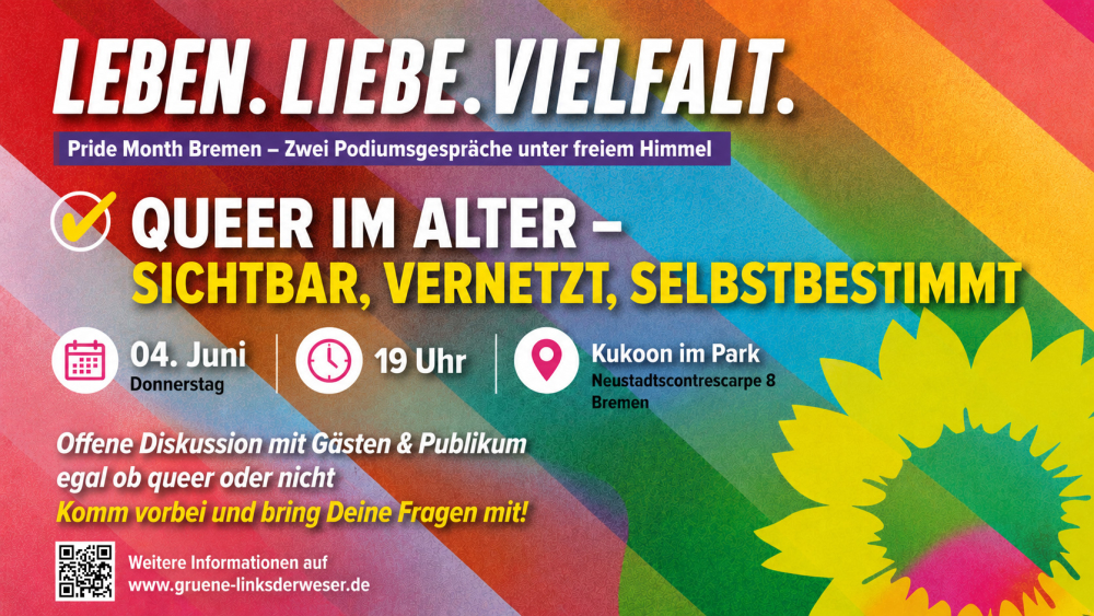 VERLEGT INS KUKOON! 🌈 Queer im Alter -sichtbar, vernetzt, selbstbestimmt
