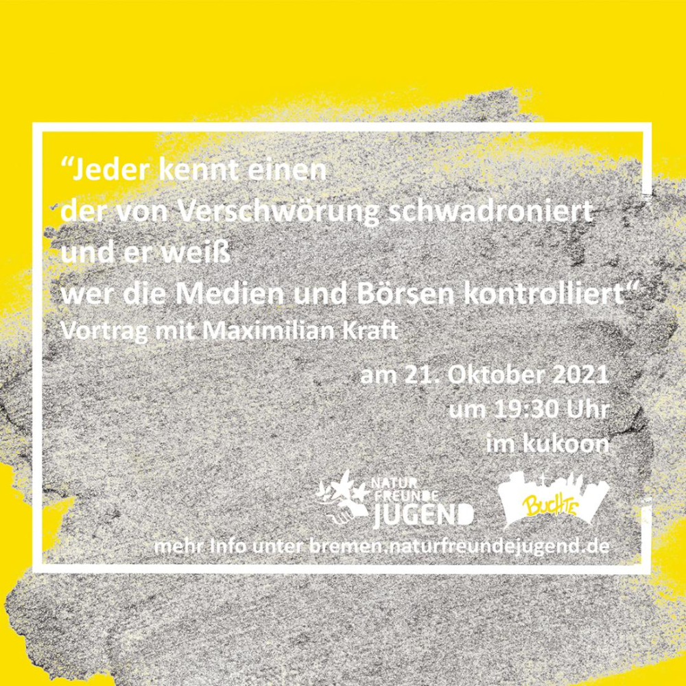 "Jeder kennt einen der von Verschwörung schwadroniert und er weiß wer die Medien und Börsen kontrolliert"